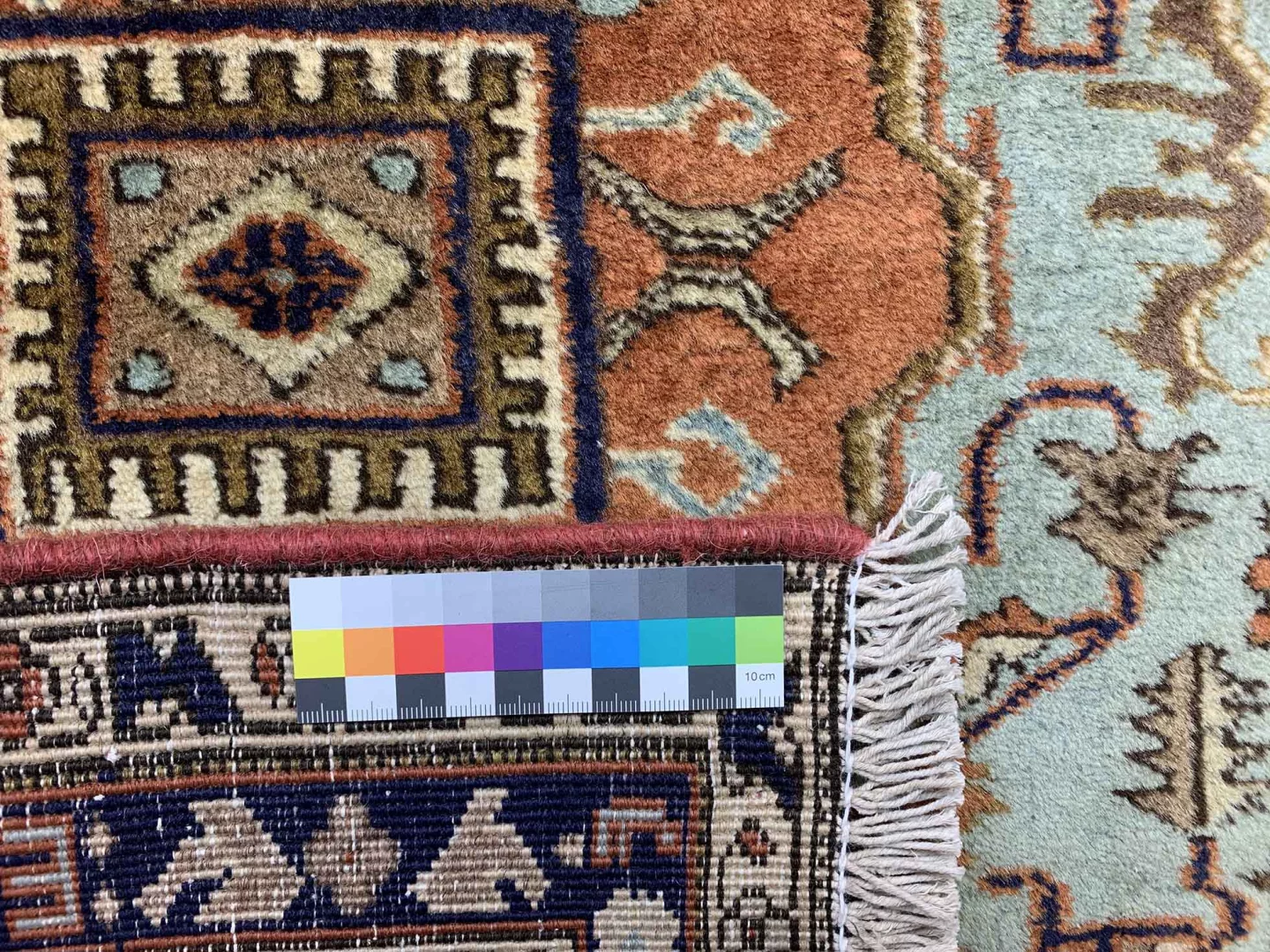 klassischer-meshkin-orientteppich-107x66-cm-120000-knoten-handgeknupft-5 Persian Rug Meshkin 107x66 cm Wool Hand-knotted
