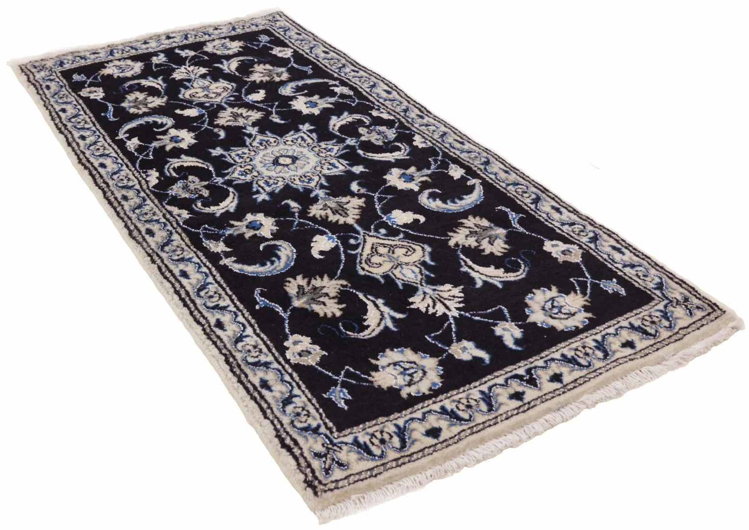 Persian Rug Nain 142 x 69 cm Wool Hand-knotted