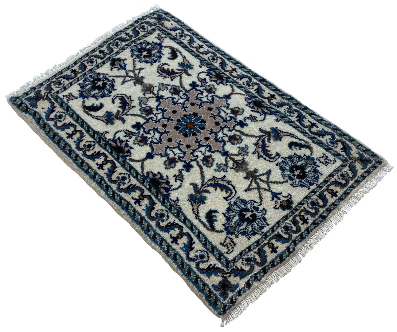Persian Rug Nain 90 x 60 cm Wool Hand-knotted