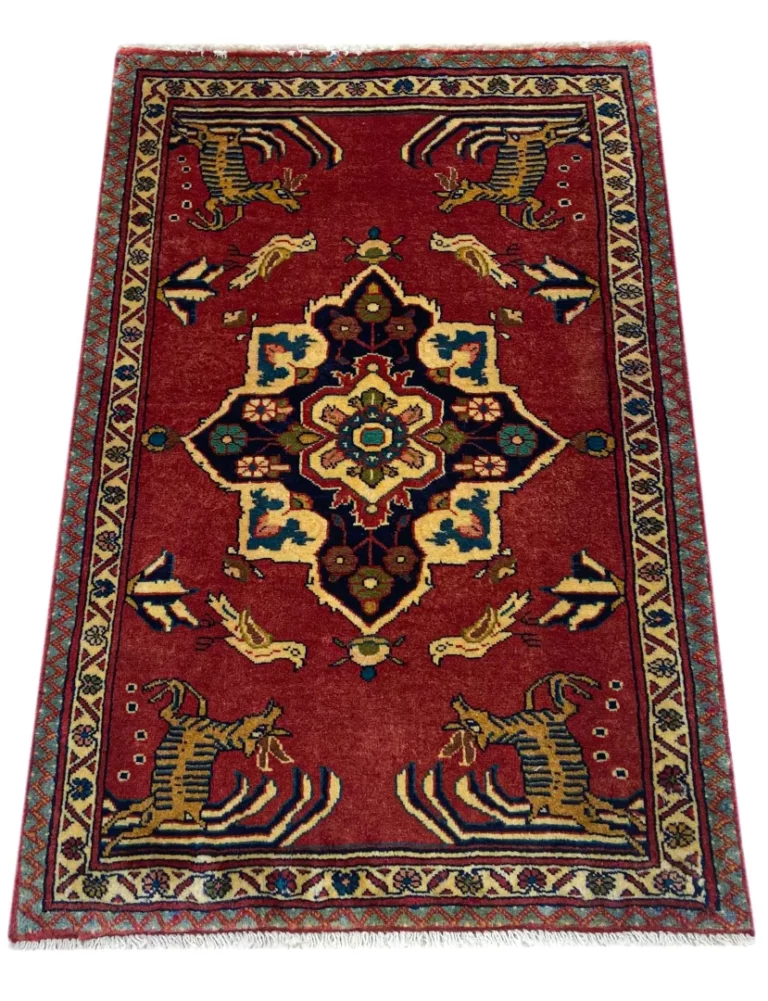 Persian Rug Sarouk 105 x 68 cm Wool Hand-knotted