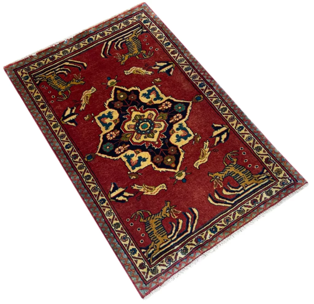 Persian Rug Sarouk 105 x 68 cm Wool Hand-knotted