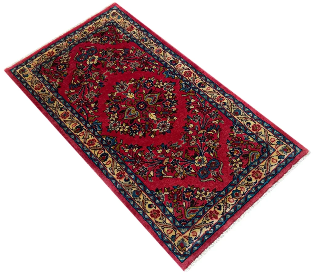 Oriental Rug Sarouk 126 x 69 cm Wool Hand-knotted