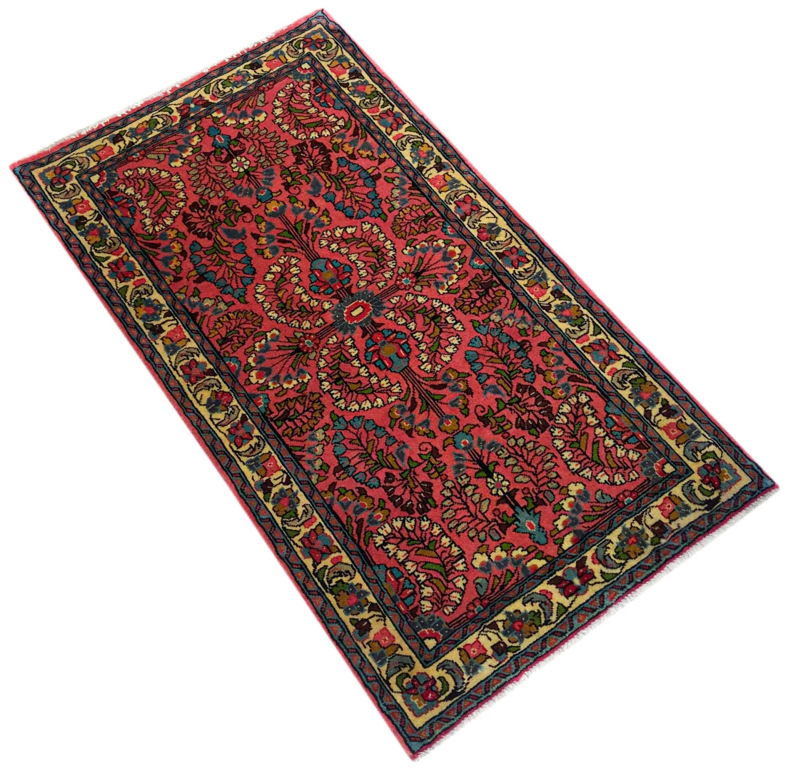 Persian Rug Sarouk 127 x 70 cm Wool Hand-knotted