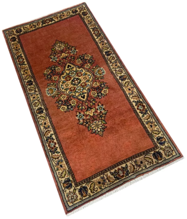 Persian Rug Sarouk 128 x 66 cm Wool Hand-knotted