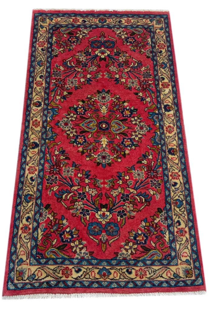 Persian Rug Sarouk 128 x 67 cm Wool Hand-knotted