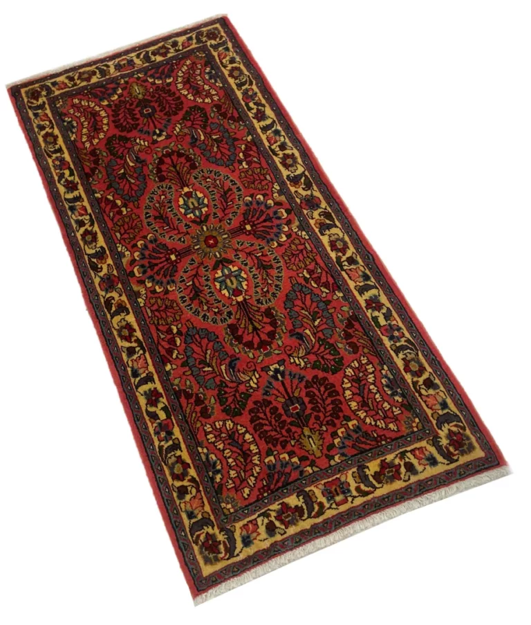 Persian Rug Sarouk 133 x 65 cm Hand-knotted