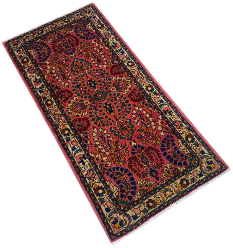 Persian Rug Sarouk 135 x 65 cm Wool Hand-knotted
