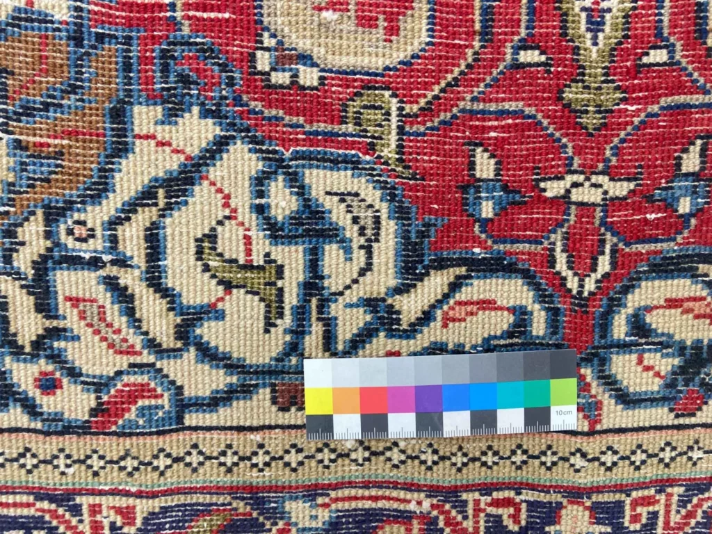 sarough-orientteppich-135-x-80-cm-florales-design-handgeknupft-3 Persian Rug Sarouk 135 x 80 cm Wool Hand-knotted