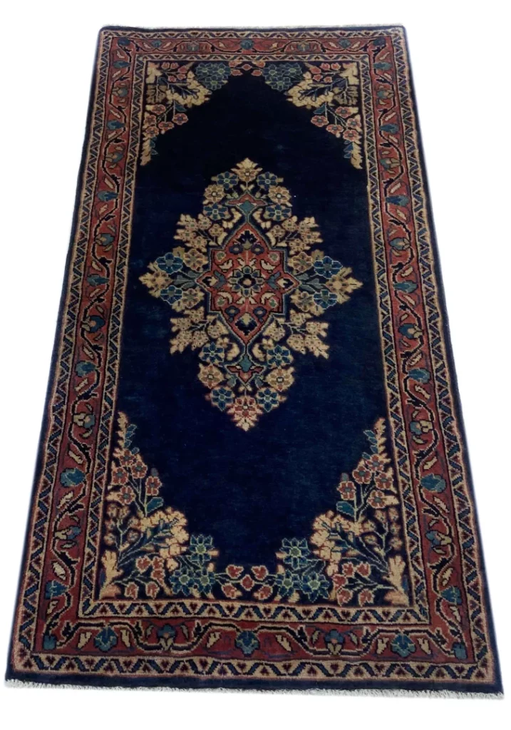 Persian Rug Sarouk Farahan 149 x 70 cm Hand-knotted