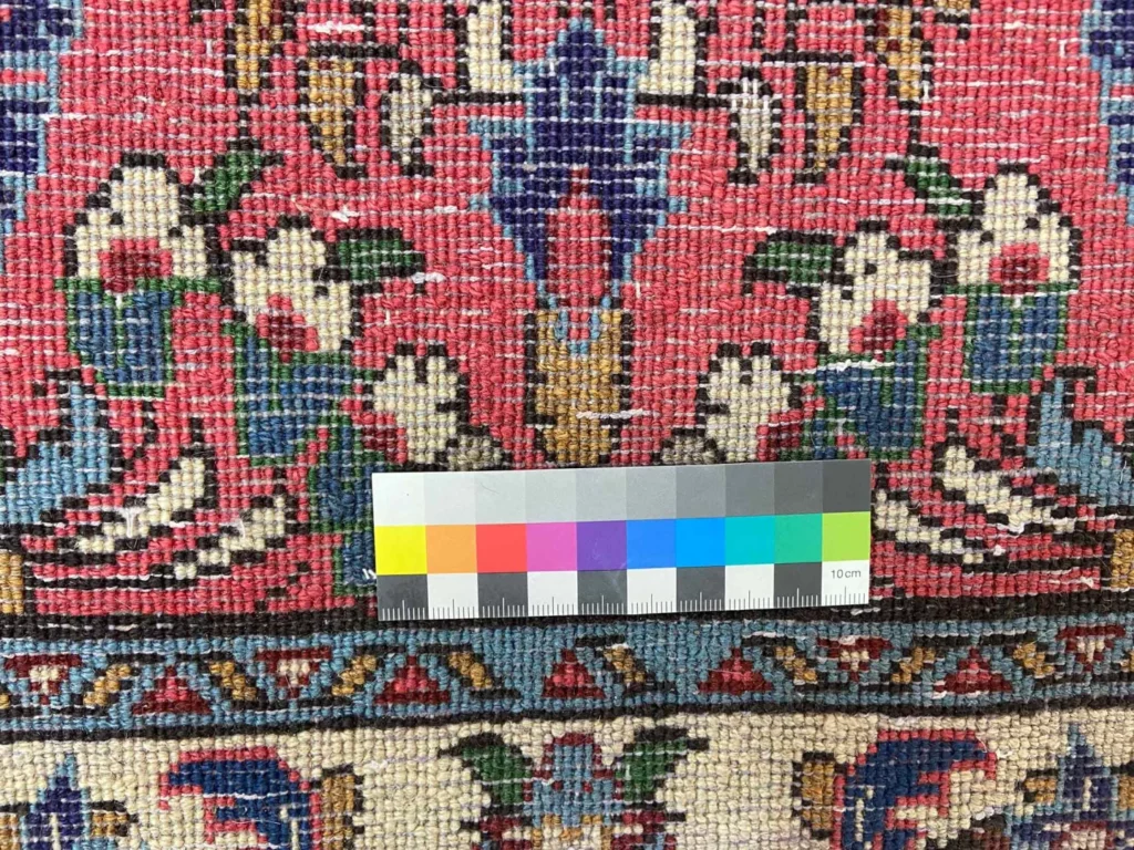 sarough-orientteppich-157-x-65-cm-florales-design-handgeknupft-3 Persian Rug Sarouk 157 x 65 cm Wool Hand-knotted