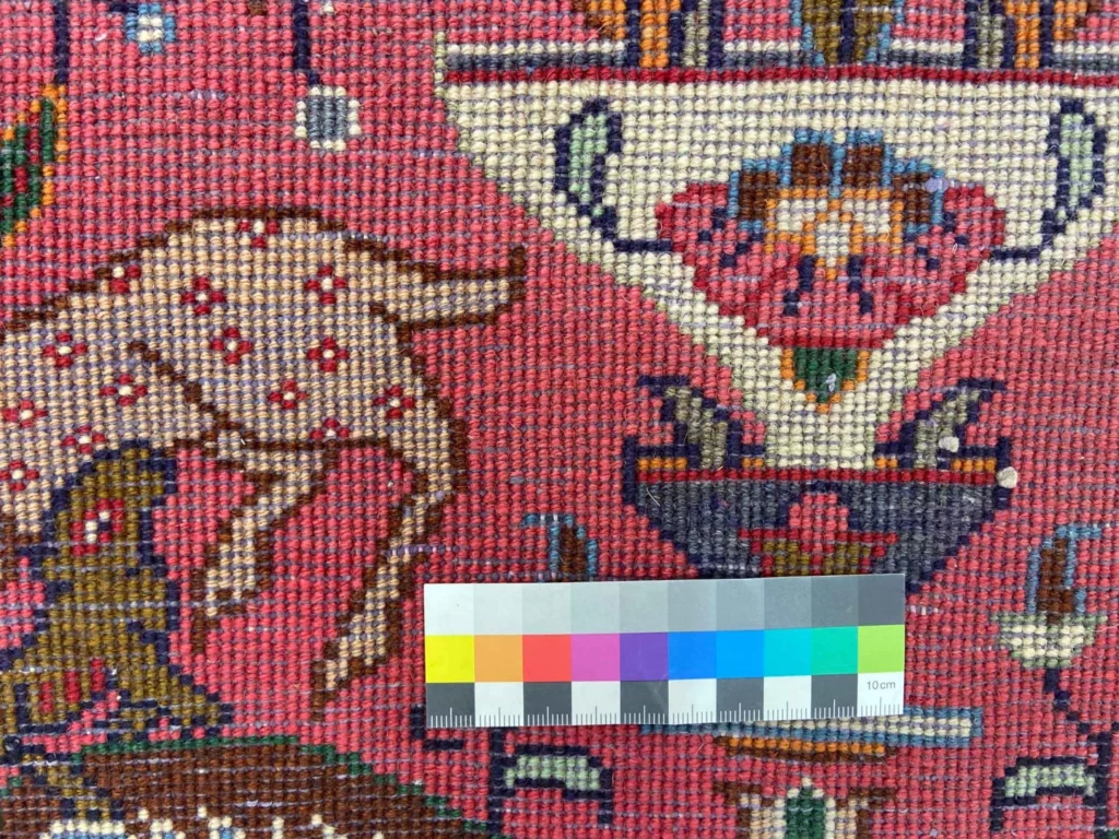 Persian Rug Sarouk 98 x 88 cm Wool Hand-knotted