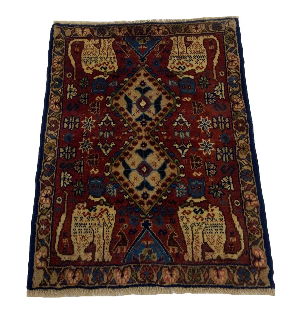 shiraz-orientteppich-82-x-58-cm-100000-knoten-handgeknupft-1 Persian Rug Shiraz 82 x 58 cm Wool Hand-knotted