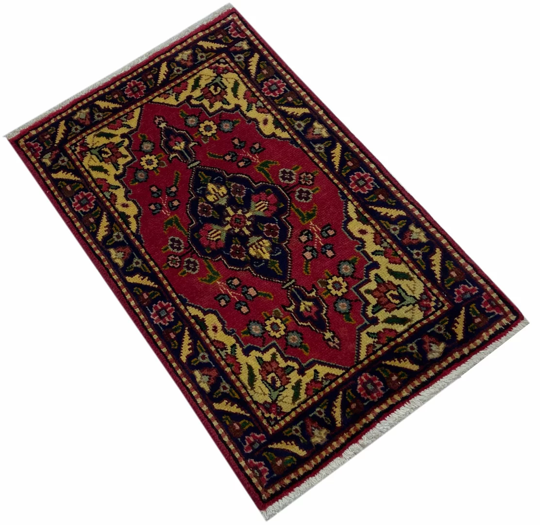 Persian Rug Tabriz 88 x 57 cm Hand-knotted