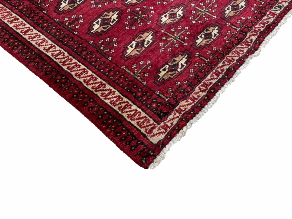 Persian Rug Turkmen 135 x 75 cm Wool Hand-knotted