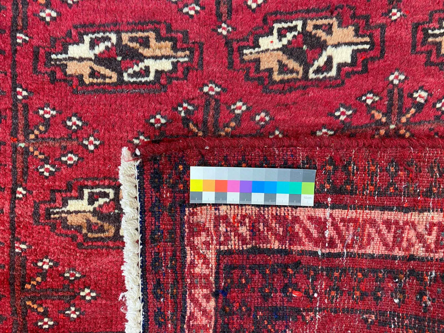 Persian Rug Turkmen 135 x 75 cm Wool Hand-knotted