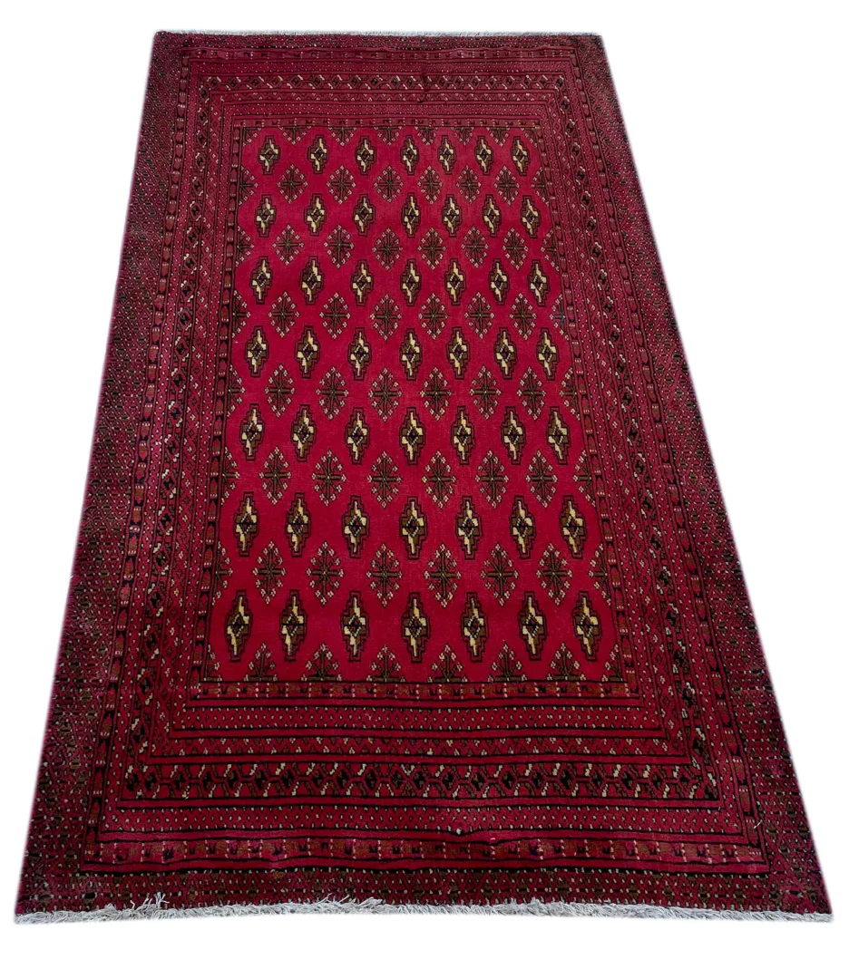 Persian Rug Turkmen 150 x 74 cm Wool Hand-knotted