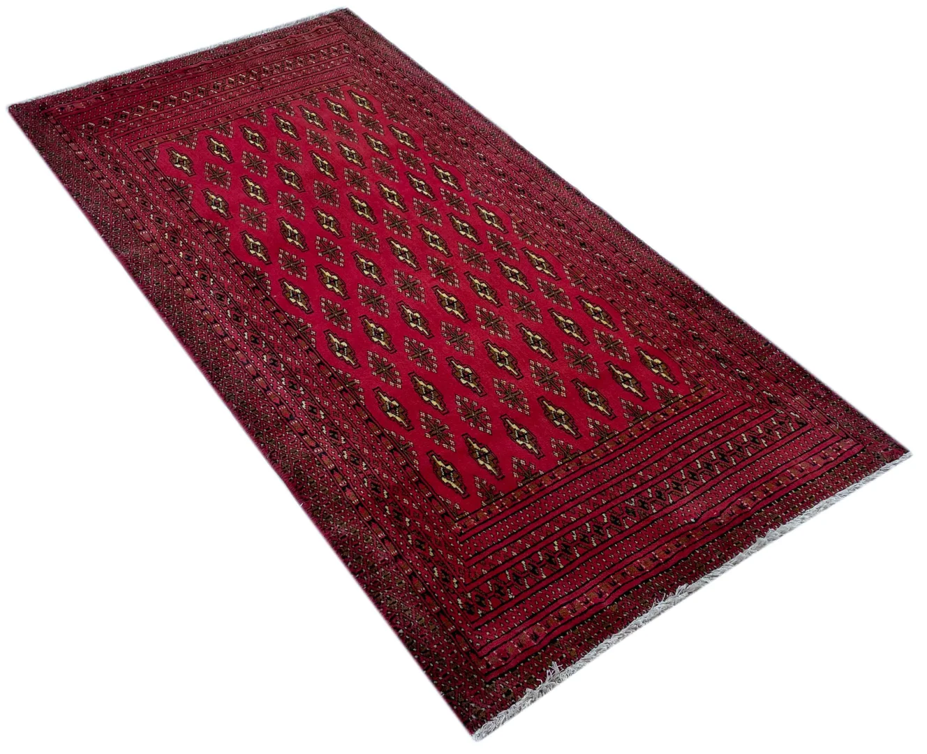 Persian Rug Turkmen 150 x 74 cm Wool Hand-knotted