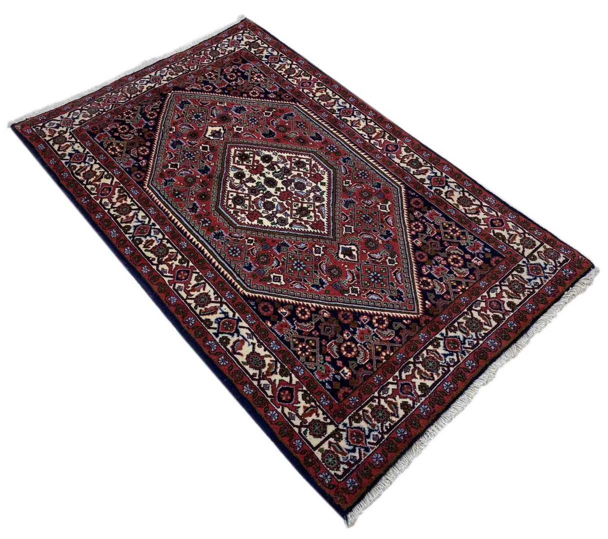Persian Rug Zanjan 144 x 88 cm Cotton Hand-knotted