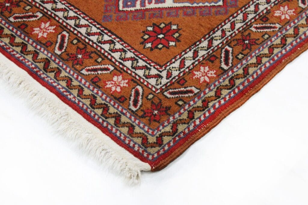 original-russischer-kazak-orientteppich-115x75-cm-handgeknupft-3 Oriental Rug Kazak 115 x 75 cm Wool Hand-knotted