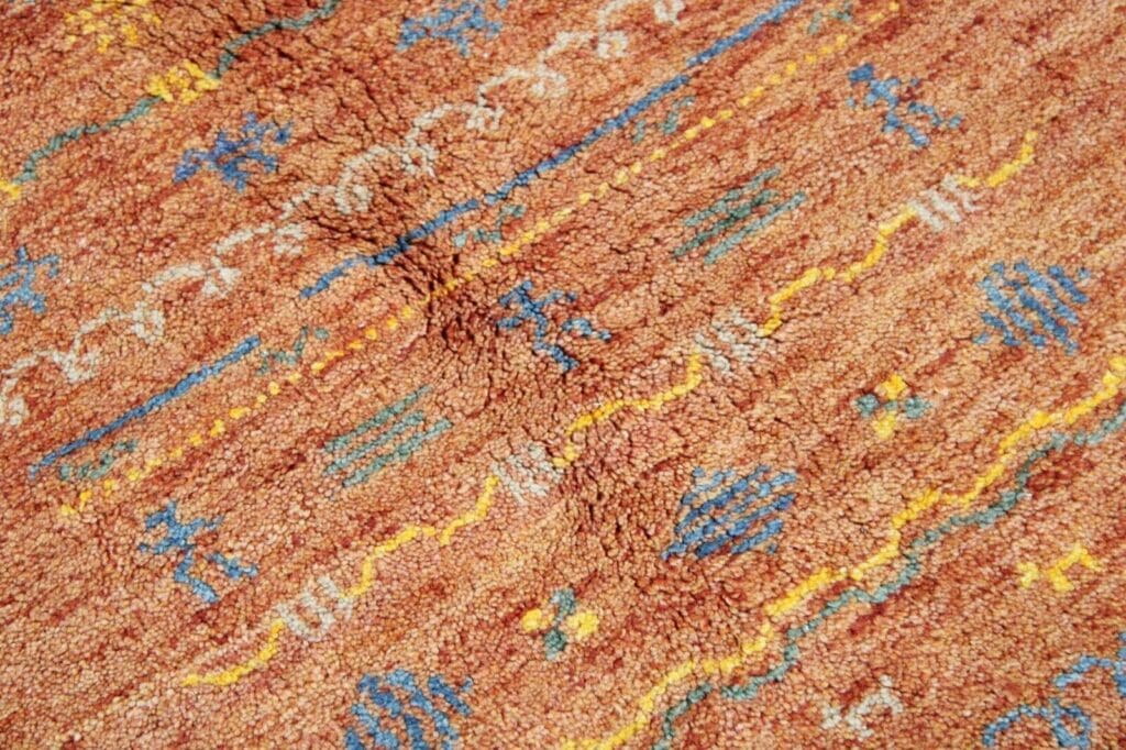 handgeknupfter-gabbeh-orientteppich-197x136-cm-kunstvoll-stilvoll-5 Oriental Rug Gabbeh 197x136 cm Wool Hand-knotted