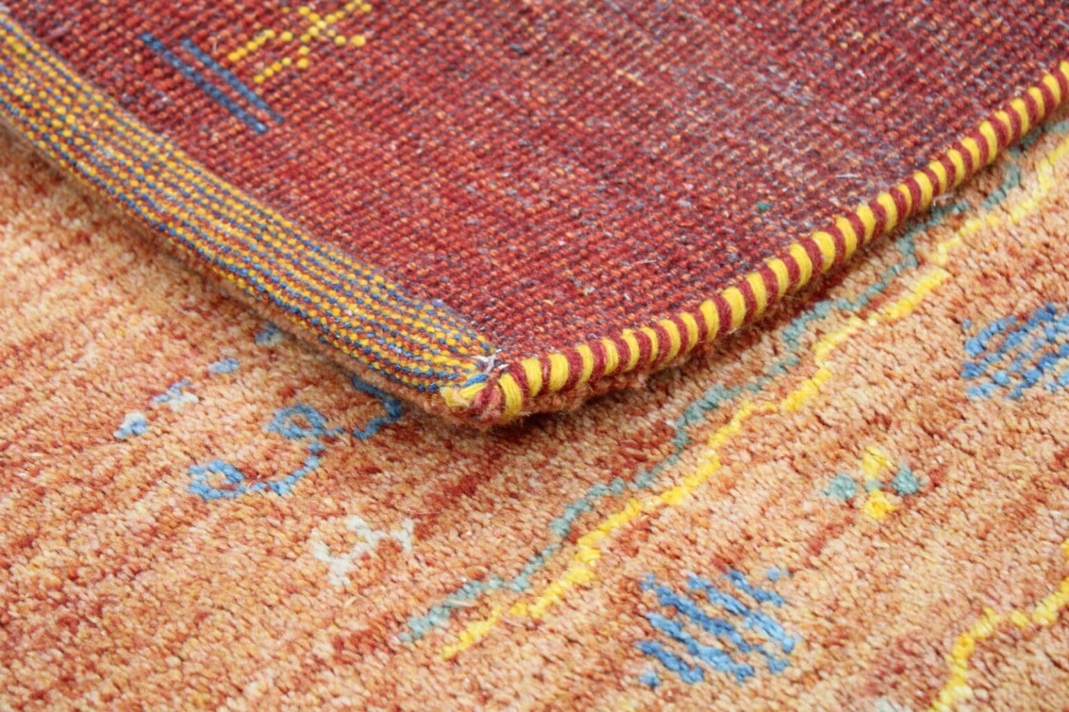 handgeknupfter-gabbeh-orientteppich-197x136-cm-kunstvoll-stilvoll-6 Oriental Rug Gabbeh 197x136 cm Wool Hand-knotted