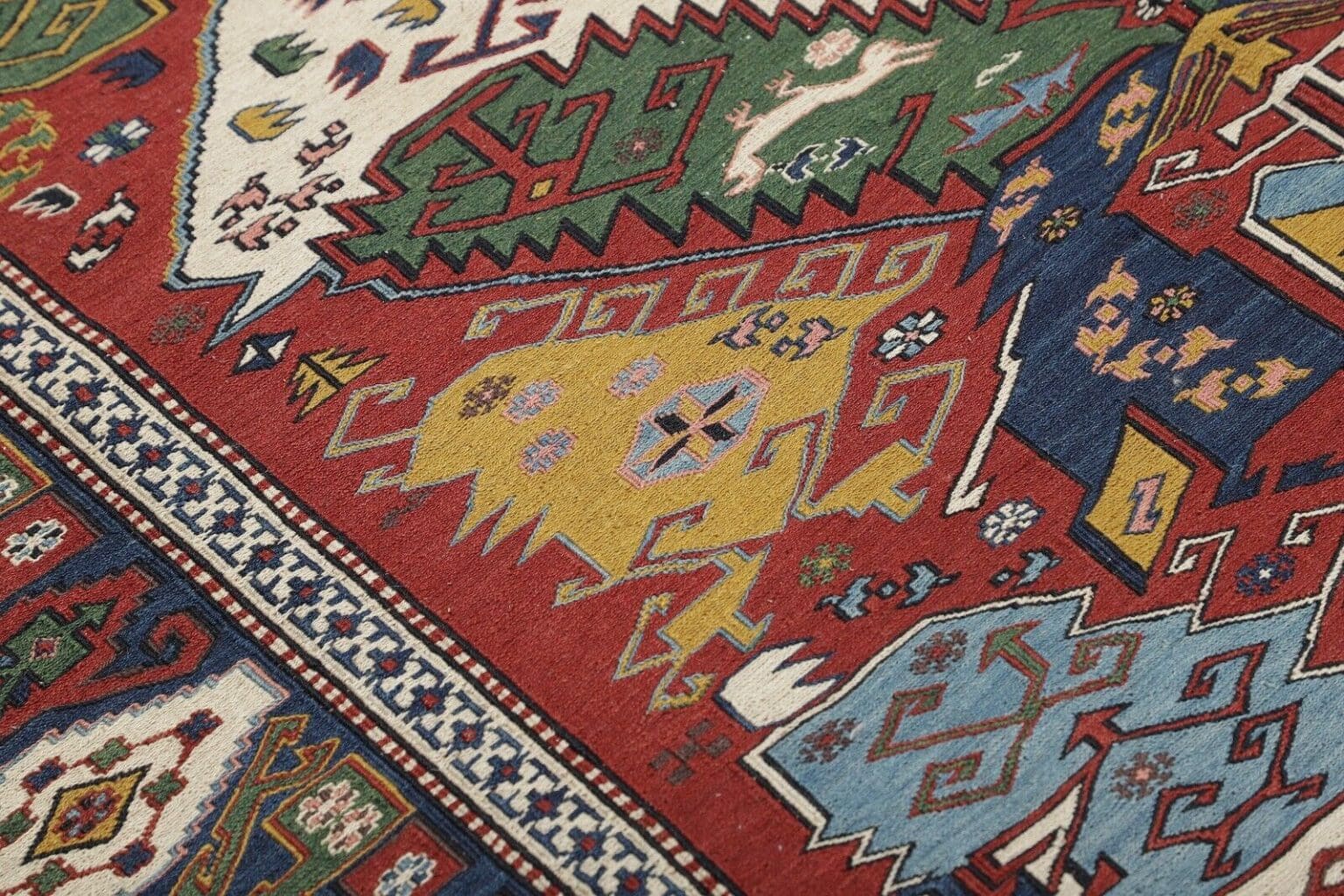 kelim-sumach-varni-210x172-cm-handgewebt-klassisch-wolle-7 Persian Rug 210x172 cm Wool Hand-woven