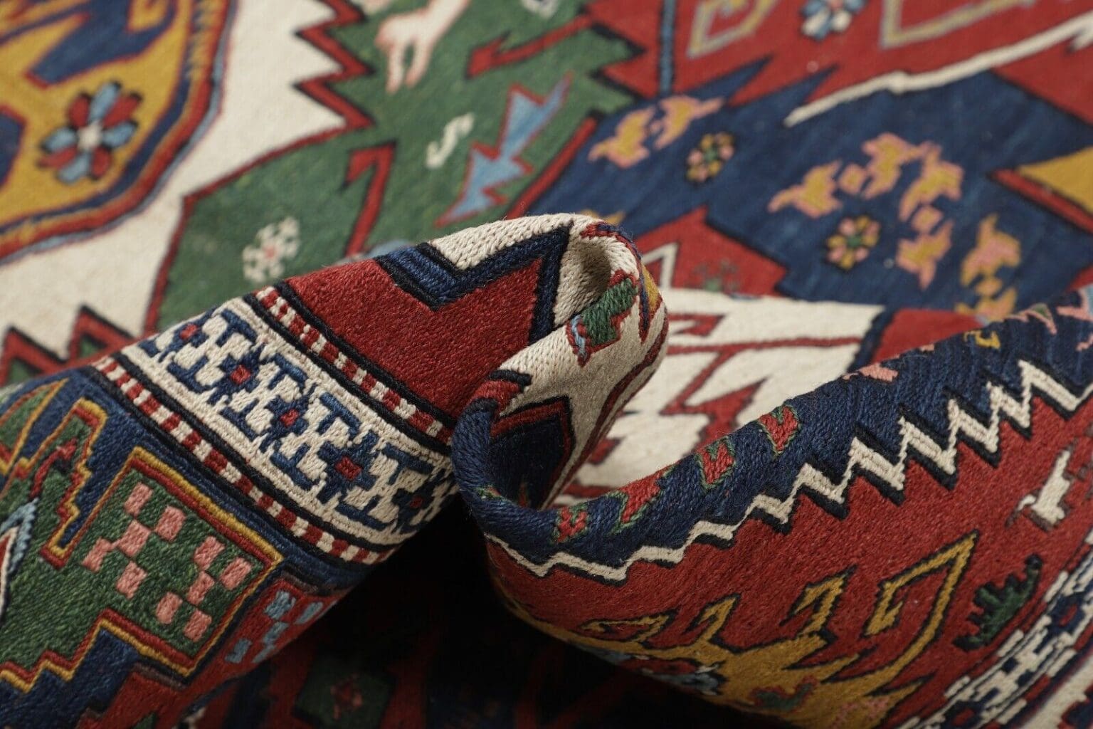 kelim-sumach-varni-210x172-cm-handgewebt-klassisch-wolle-9 Persian Rug 210x172 cm Wool Hand-woven