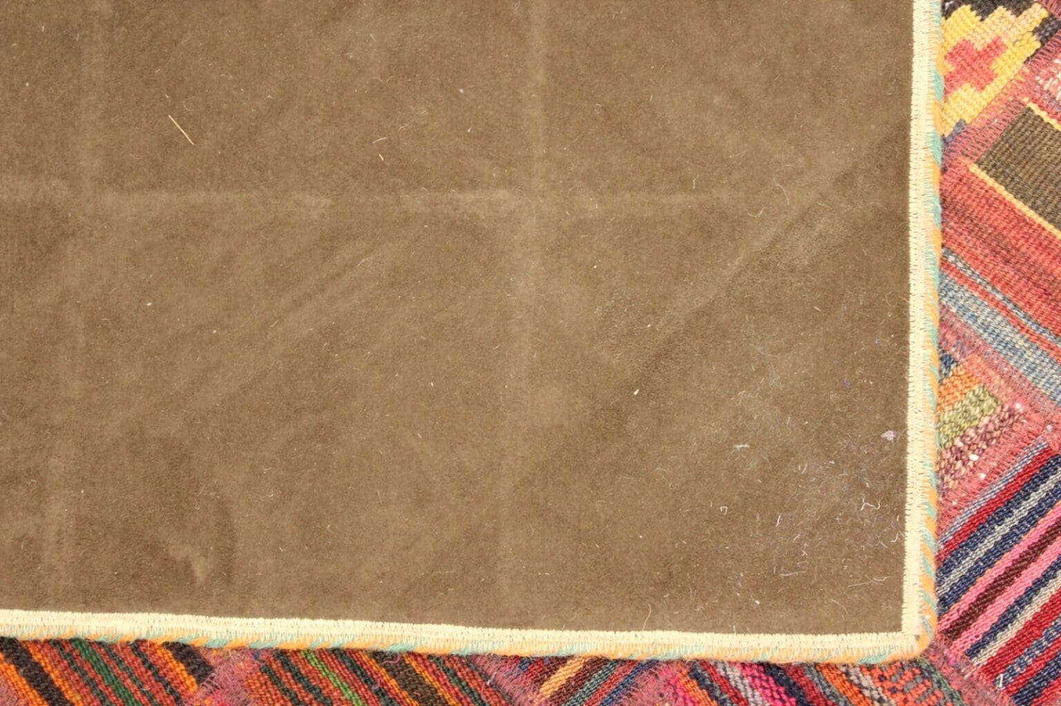 original-handgewebter-kelim-patchwork-197-x-138-cm-orientteppich-7 Oriental Rug 197 x 138 cm Wool Hand-woven