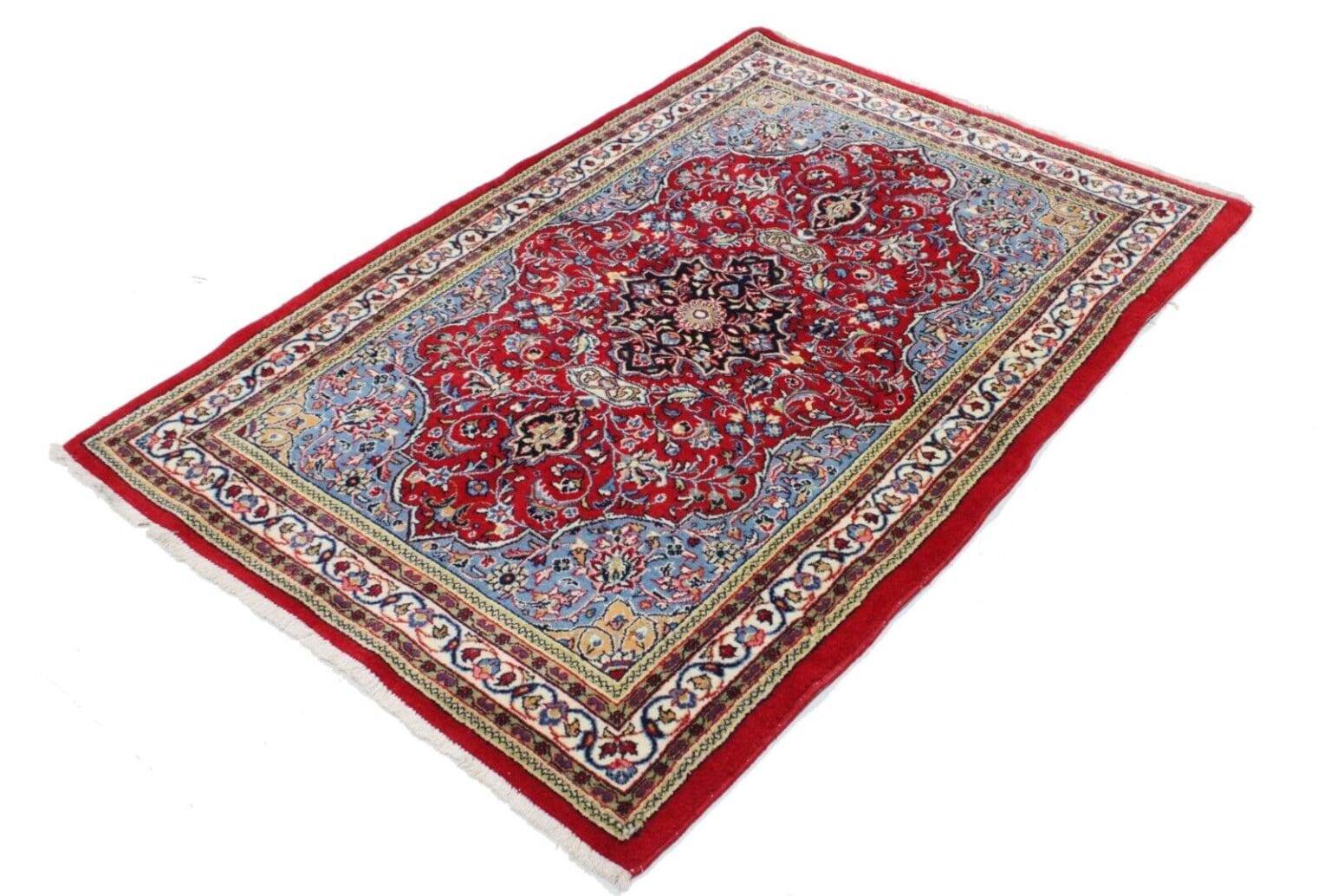 Persian Rug Isfahan 156 x 110 cm Wool Hand-knotted