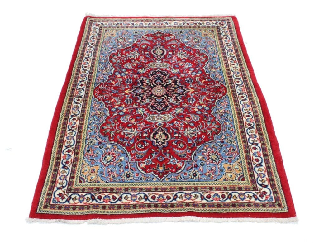 Persian Rug Isfahan 156 x 110 cm Wool Hand-knotted