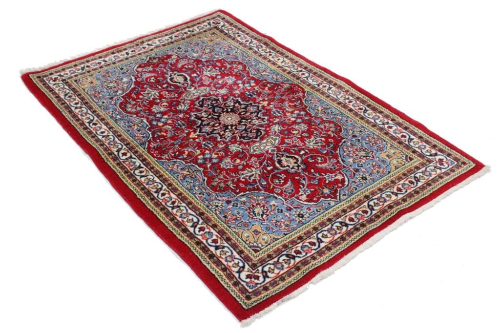 Persian Rug Isfahan 156 x 110 cm Wool Hand-knotted