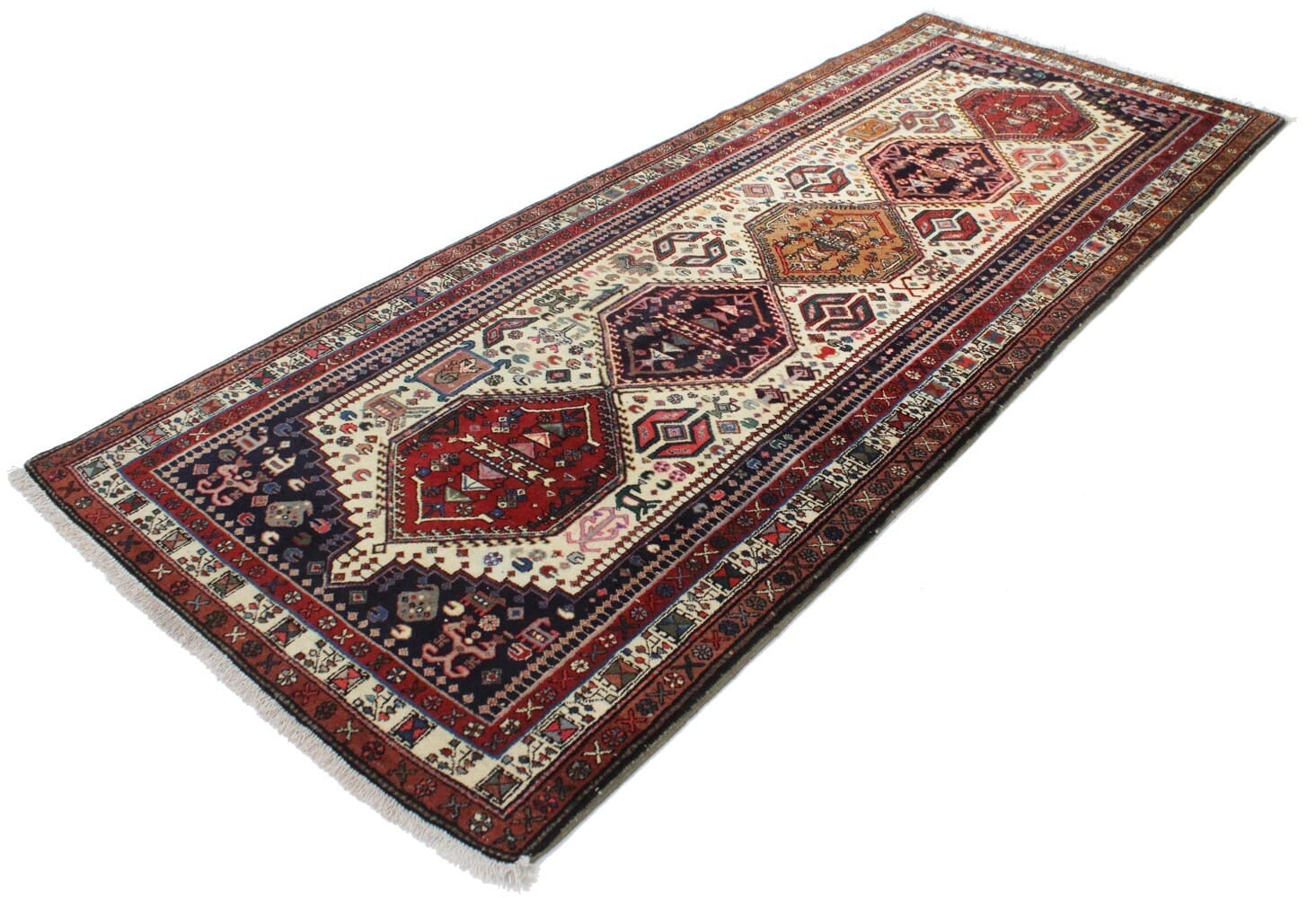 Persian Rug Ardebil 302 x 127 cm Wool Hand-knotted
