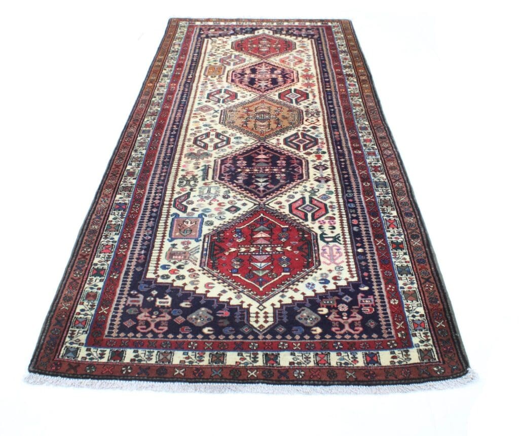 Persian Rug Ardebil 302 x 127 cm Wool Hand-knotted