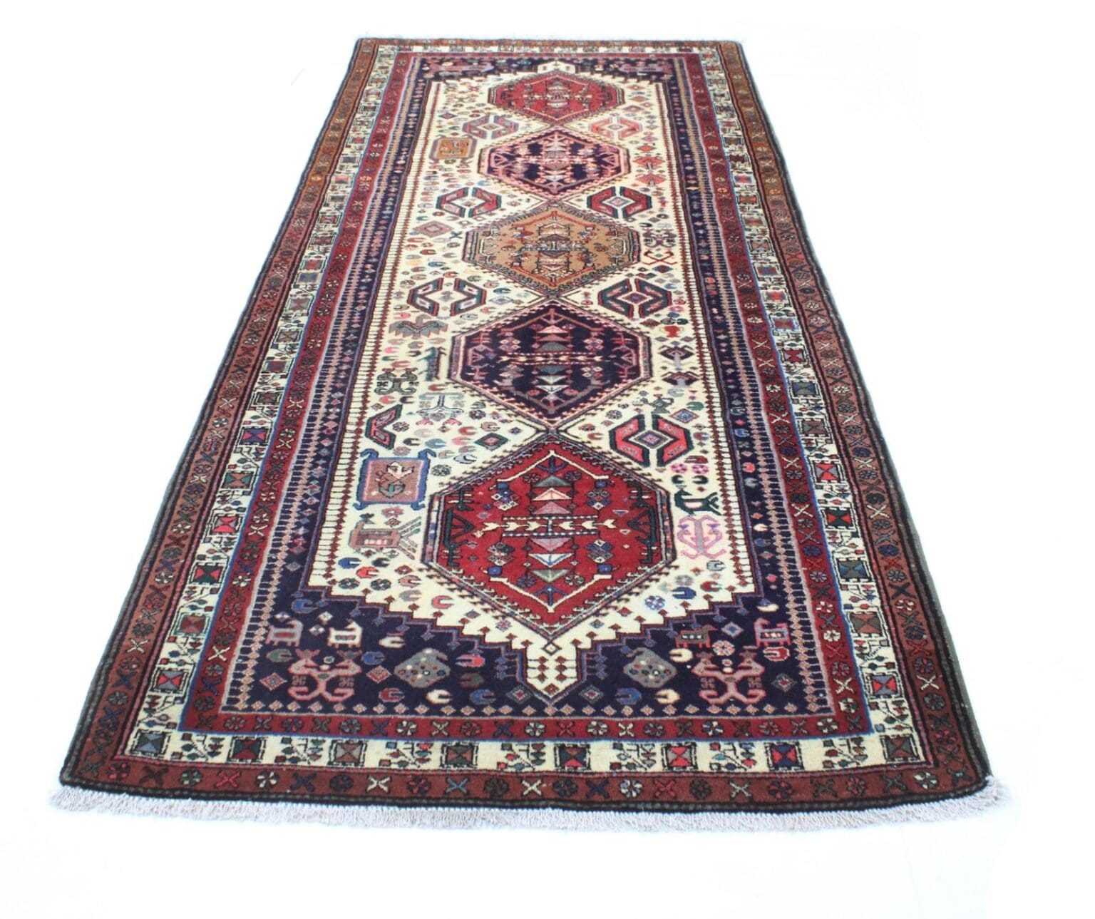 Persian Rug Ardebil 302 x 127 cm Wool Hand-knotted