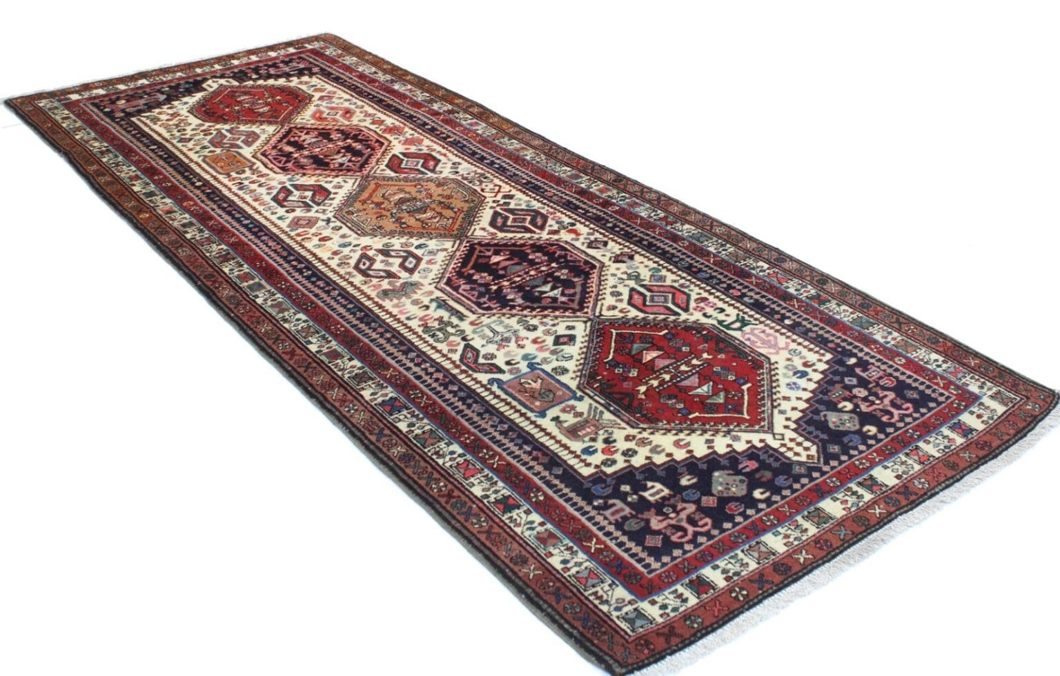 Persian Rug Ardebil 302 x 127 cm Wool Hand-knotted
