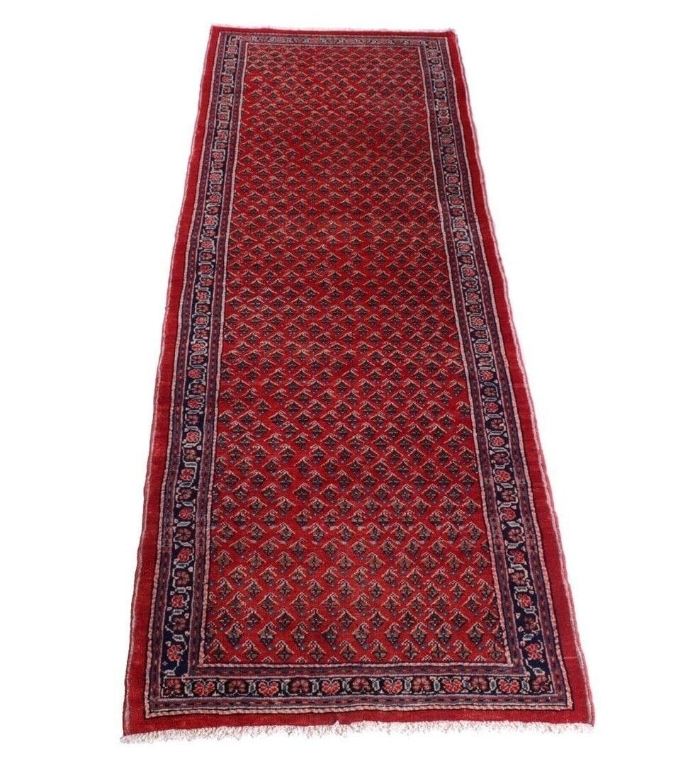 Persian Rug Sarouk 295 x 105 cm Wool Hand-knotted