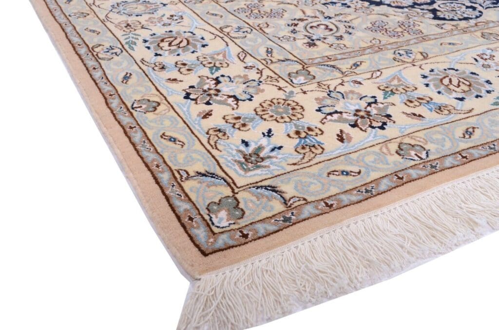 Persian Rug Nain 9 La 202 x 203 cm Wool Hand-knotted