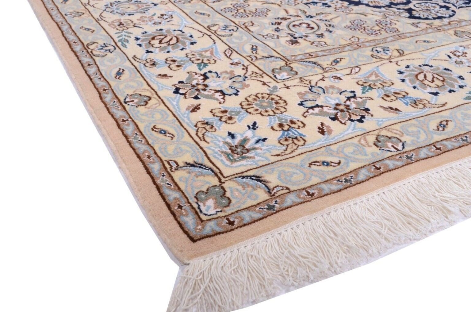 Persian Rug Nain 9 La 202 x 203 cm Wool Hand-knotted