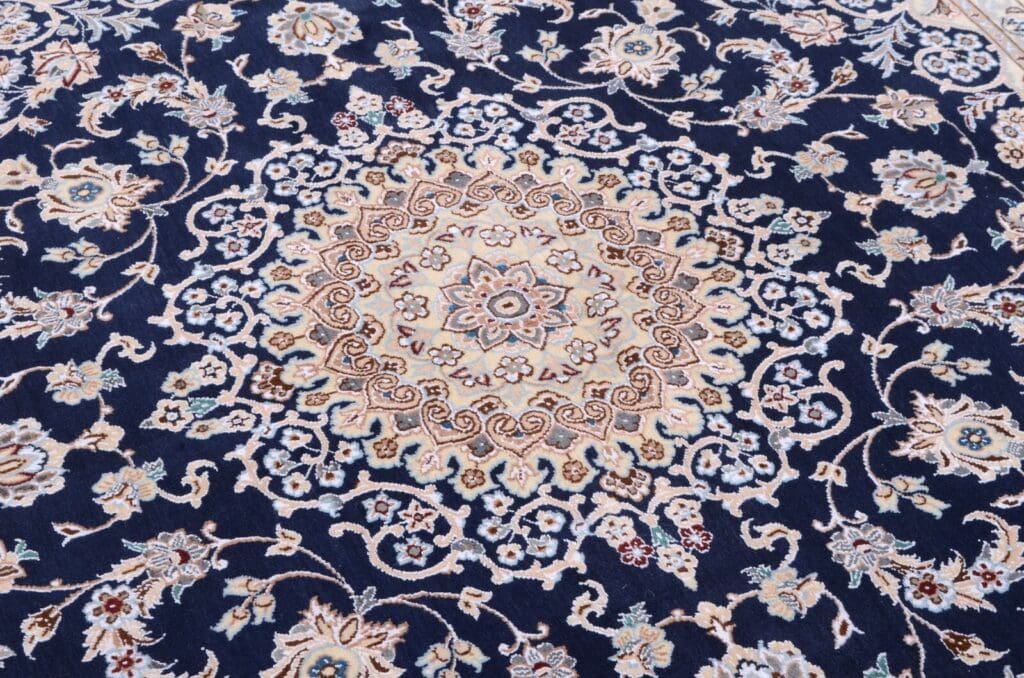 Persian Rug Nain 9 La 202 x 203 cm Wool Hand-knotted