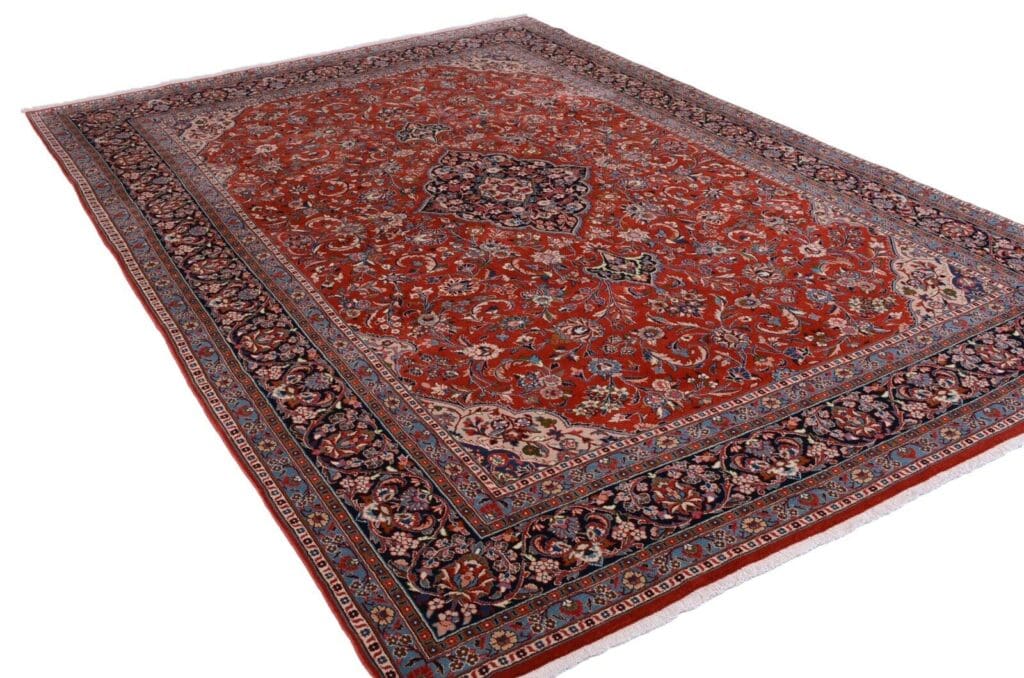 handgeknupfter-perserteppich-355x247-cm-floral-350000-knoten-1 Persian Rug 355x247 cm Wool Hand-knotted