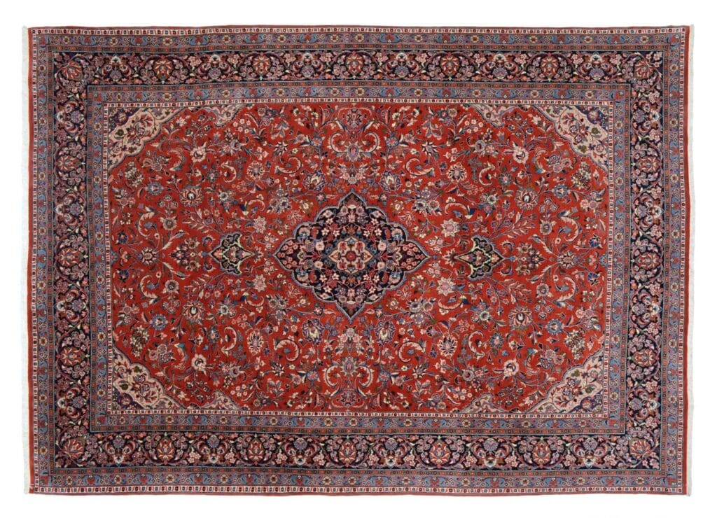 handgeknupfter-perserteppich-355x247-cm-floral-350000-knoten-3 Persian Rug 355x247 cm Wool Hand-knotted