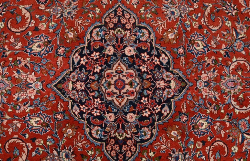 handgeknupfter-perserteppich-355x247-cm-floral-350000-knoten-4 Persian Rug 355x247 cm Wool Hand-knotted