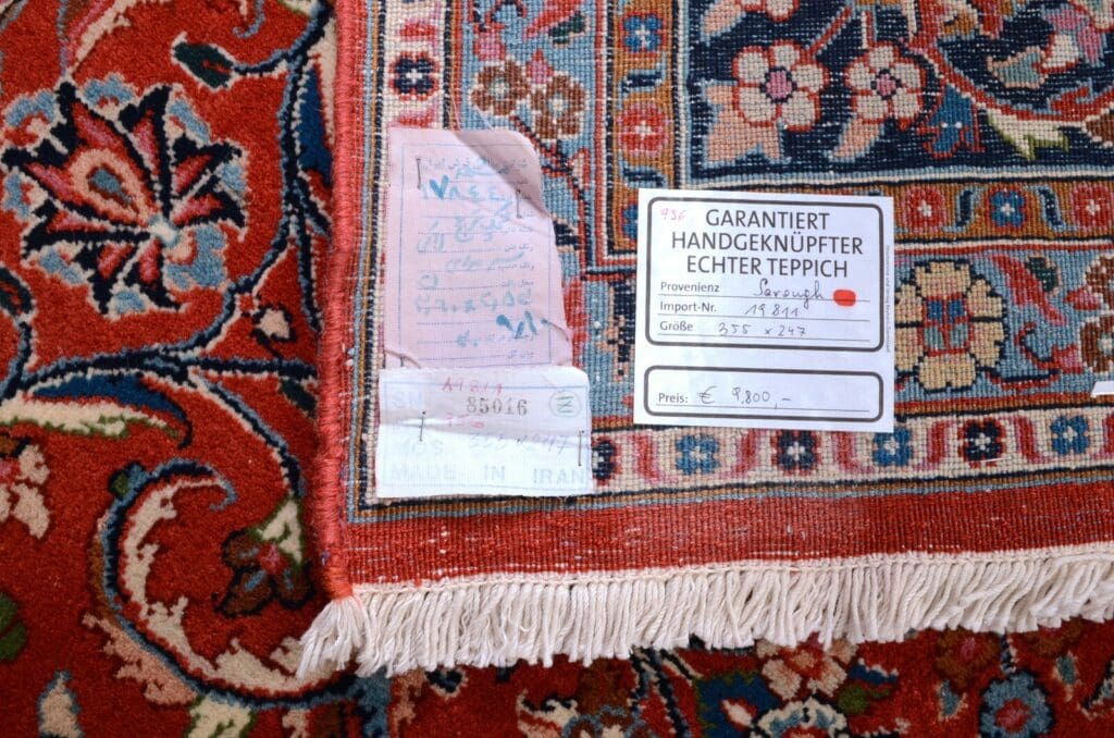 handgeknupfter-perserteppich-355x247-cm-floral-350000-knoten-7 Persian Rug 355x247 cm Wool Hand-knotted