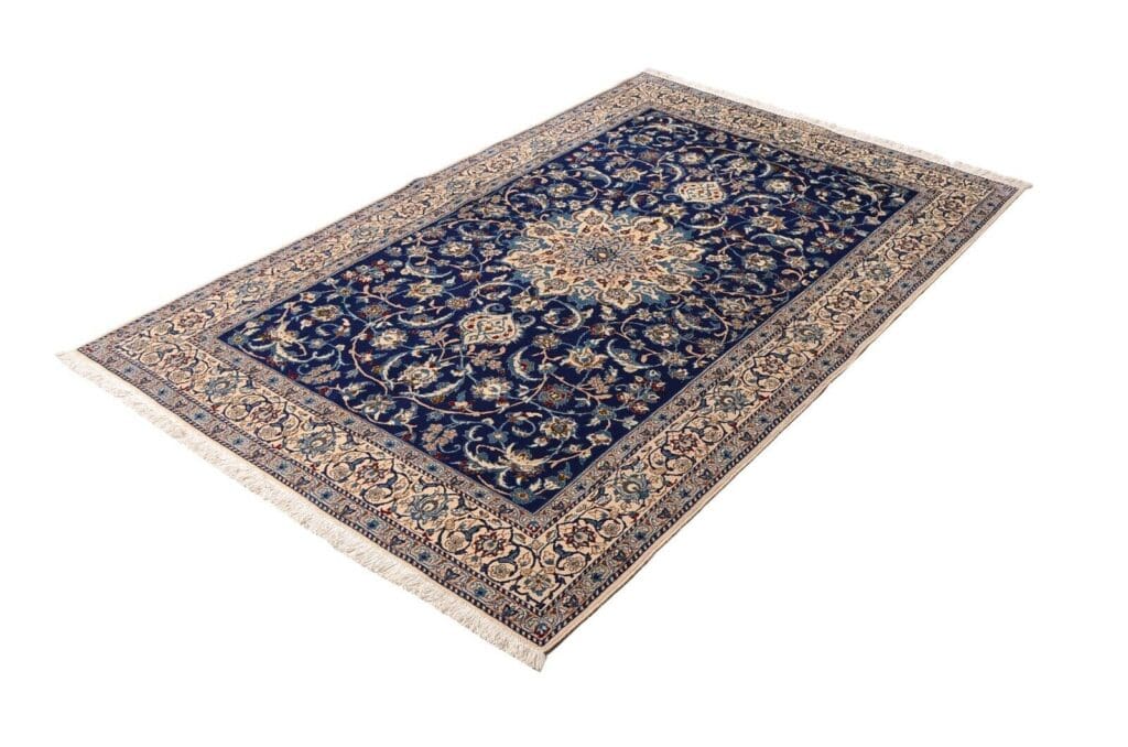 nain-orientteppich-252x158-cm-400000-knoten-handgeknupft-4 Persian Rug Nain 252 x 158 cm Wool Hand-knotted
