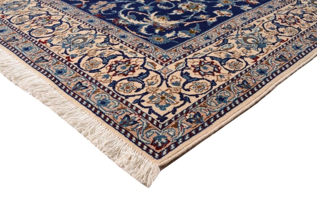 nain-orientteppich-252x158-cm-400000-knoten-handgeknupft-6 Persian Rug Nain 252 x 158 cm Wool Hand-knotted