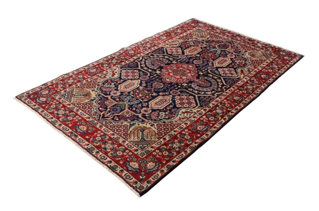 Persian Rug Kashan 255 x 152 cm Wool Hand-knotted