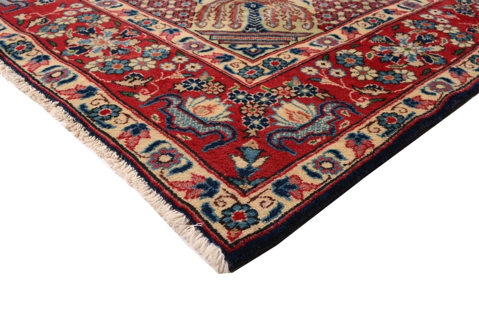 Persian Rug Kashan 255 x 152 cm Wool Hand-knotted