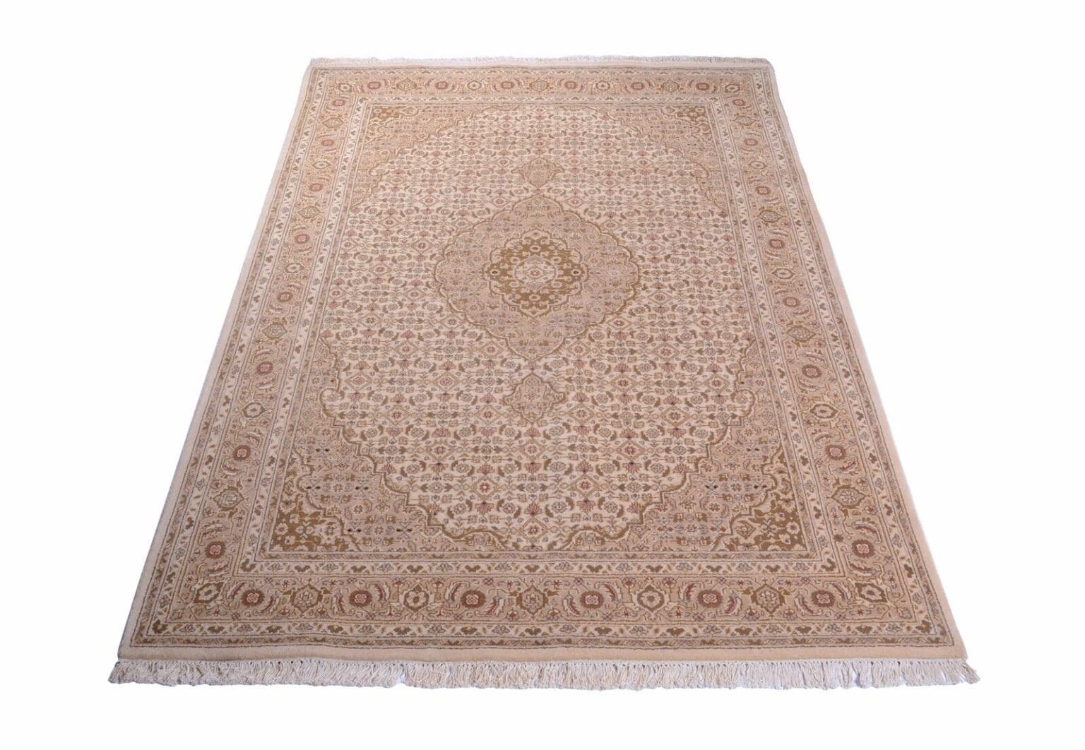orientteppich-160x230-cm-beige-sand-155000-knoten-handgeknupft-1 Oriental Rug Bijar 160x230 cm Wool Hand-knotted