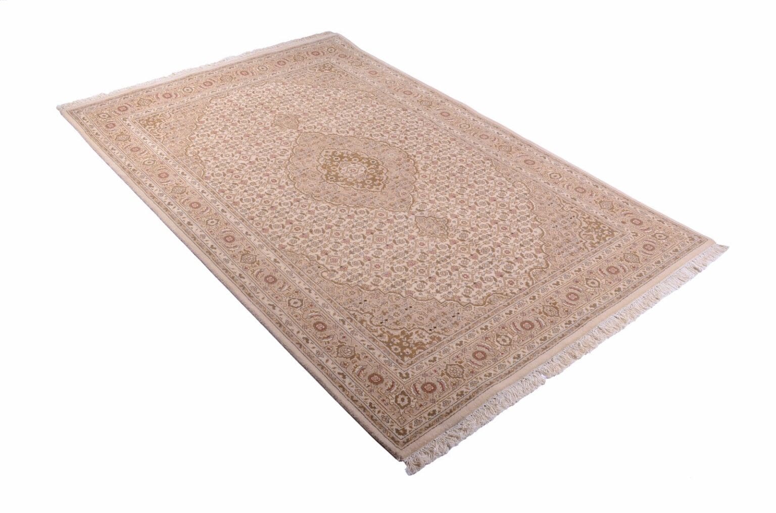 orientteppich-160x230-cm-beige-sand-155000-knoten-handgeknupft-2 Oriental Rug Bijar 160x230 cm Wool Hand-knotted