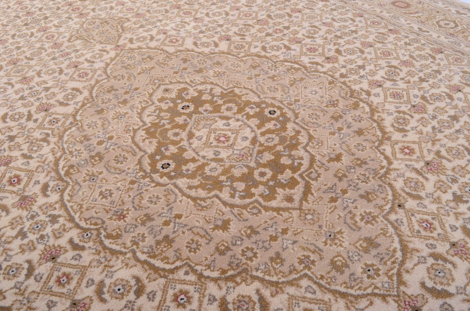 orientteppich-160x230-cm-beige-sand-155000-knoten-handgeknupft-7 Oriental Rug Bijar 160x230 cm Wool Hand-knotted